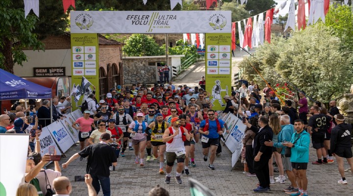 İzmir de Efeler Yolu Ultra Trail Yarışları sona erdi