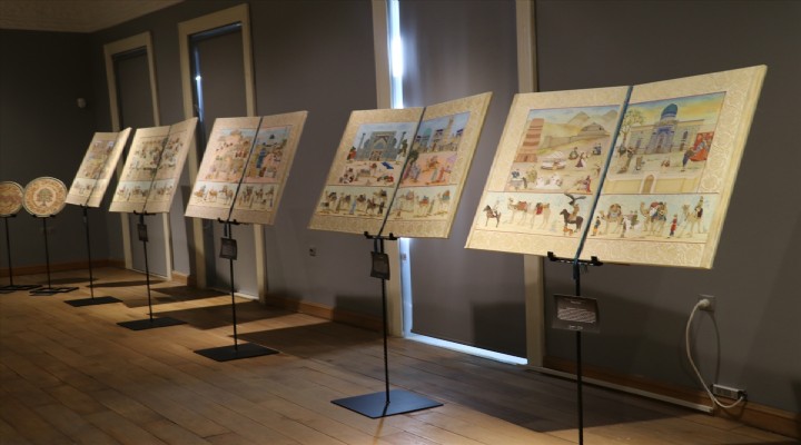 İzmir de İpek Yolu nun kültürel mirasını anlatan sergi açıldı