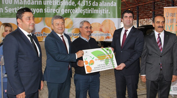 İzmir de  İyi Tarım Uygulamaları  toplantısı yapıldı