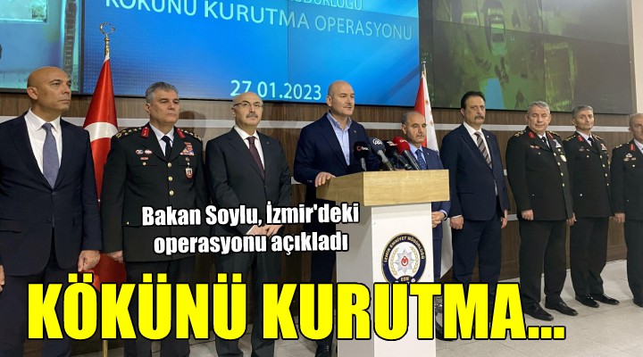 İzmir de  Kökünü kurutma  operasyonu: 202 gözaltı...