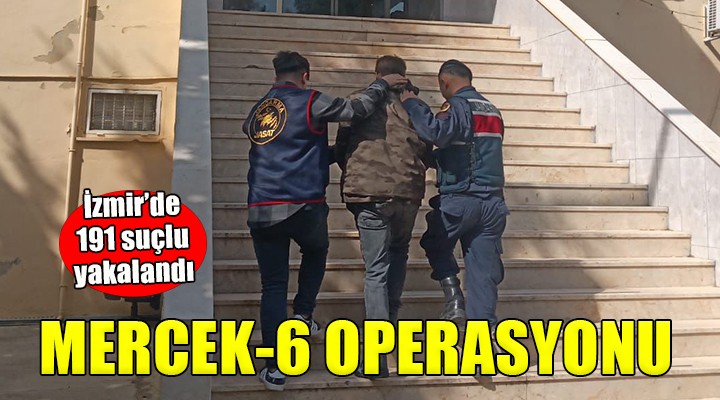 İzmir de Mercek-6 Operasyonu...