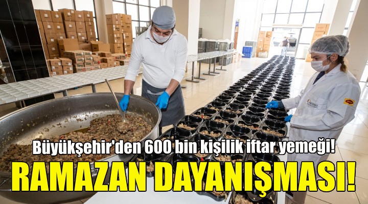 İzmir de Ramazan dayanışması!