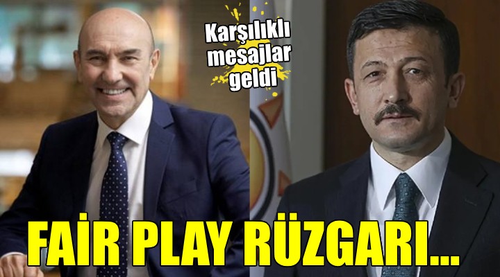 İzmir de Soyer ile Dağ arasında fair-play rüzgarı...