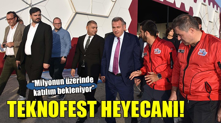 İzmir de TEKNOFEST için geri sayım...