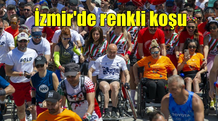 İzmir de Wings for Life World Run ünlülerin katılımıyla koşuldu