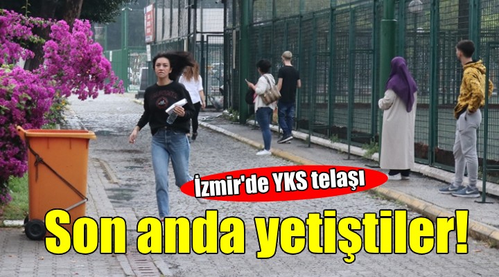 İzmir de YKS heyecanı...