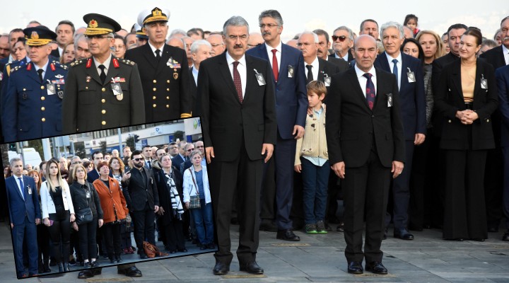 İzmir de ağlatan tören...