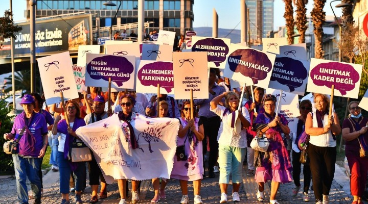 İzmir de alzheimer farkındalığı...