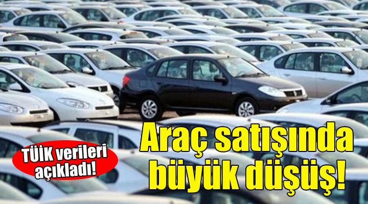 İzmir de araç satışlarında büyük düşüş!