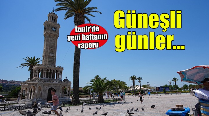 İzmir'de bahar havası... 19 dereceye ulaşacak!