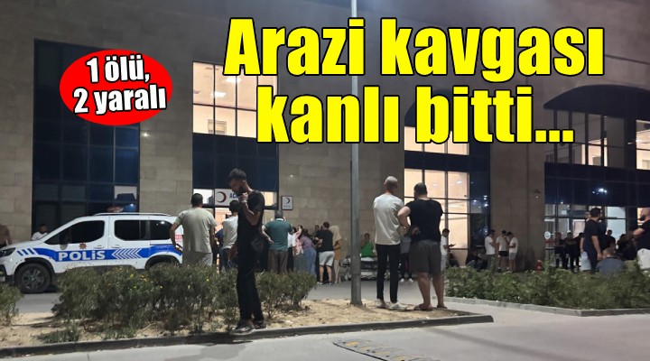 İzmir de bıçaklı kavga: 1 ölü, 2 yaralı