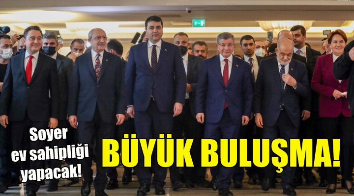 İzmir de büyük buluşma... Soyer, ev sahipliği yapacak!