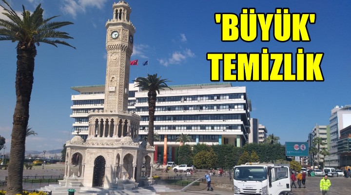 İzmir de  büyük  temizlik