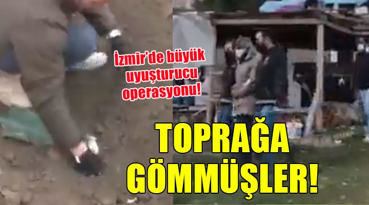 İzmir de büyük uyuşturucu operasyonu!