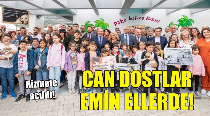 İzmir de can dostlar emin ellerde!