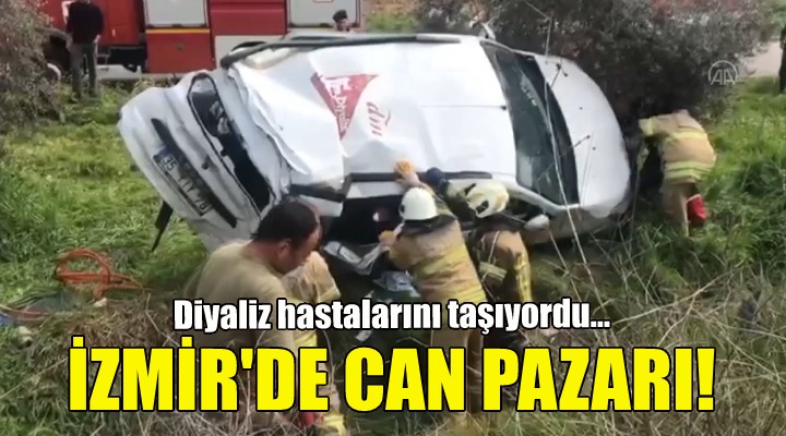 İzmir de can pazarı: Çok sayıda yaralı var!