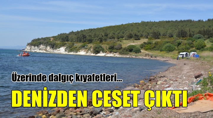 İzmir de denizde dalgıç kıyafetli erkek cesedi bulundu