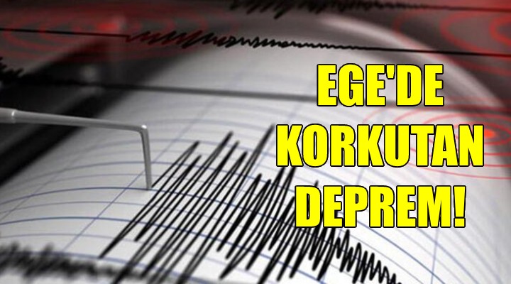 İzmir de deprem!