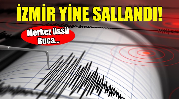 İzmir de deprem!
