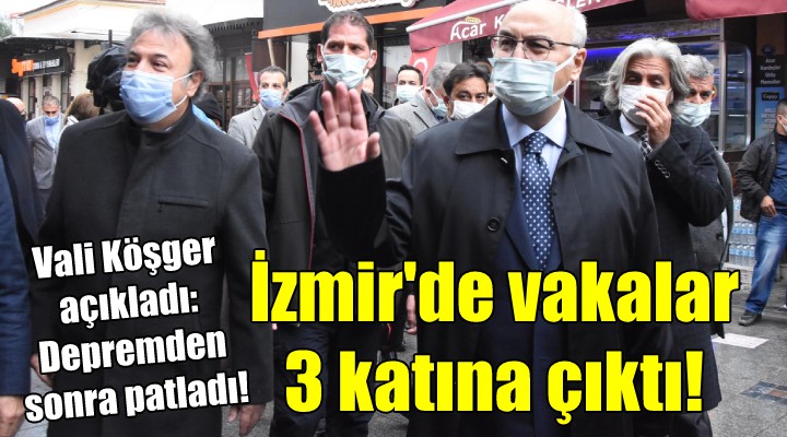 İzmir de depremden sonra vaka sayısı 3 katına çıktı!