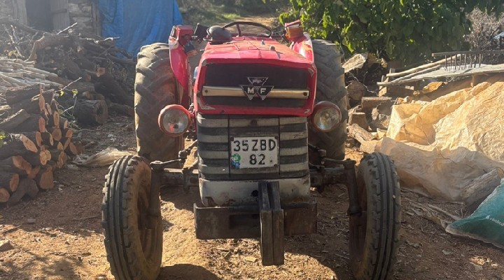 İzmir de devrilen traktörün sürücüsü öldü