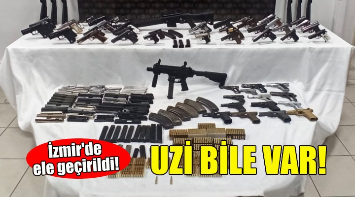 İzmir de ele geçirildi... Cephanelik gibi!