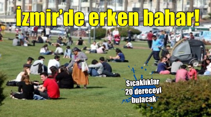 İzmir de erken bahar...