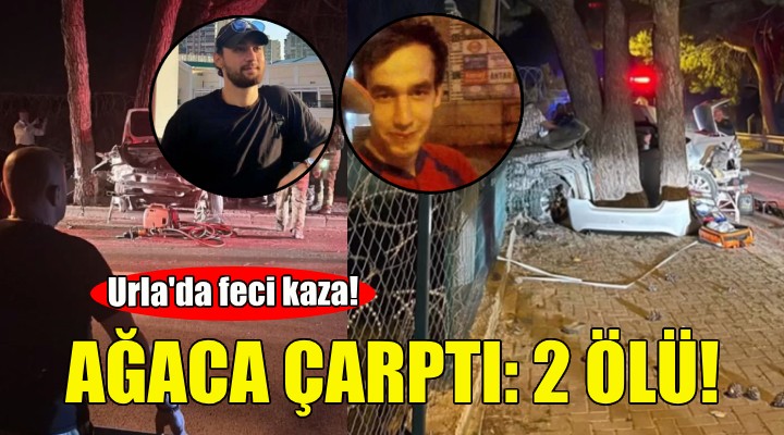 İzmir de feci kaza: 2 ölü!