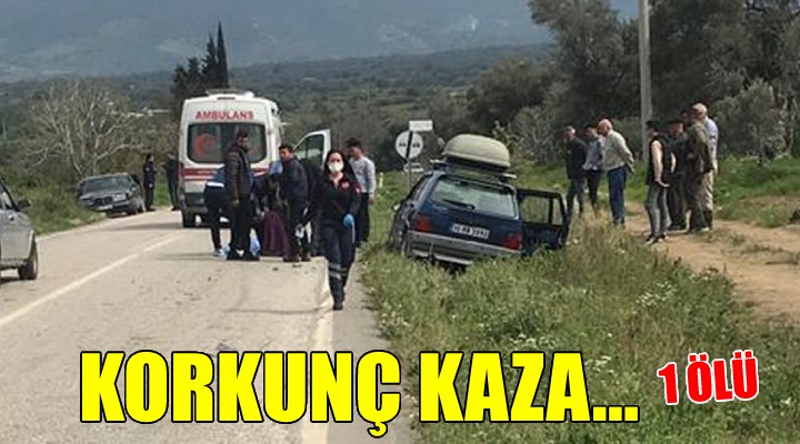 İzmir de feci kaza: Motosiklet sürücüsü yaşamını yitirdi