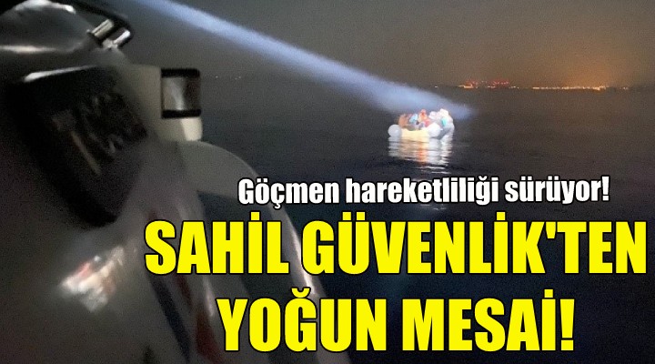 İzmir de göçmen hareketliliği sürüyor!