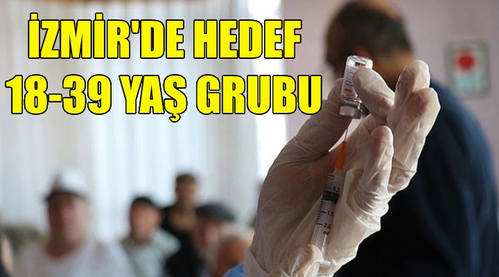 İzmir de hedef 18-39 yaş grubu!