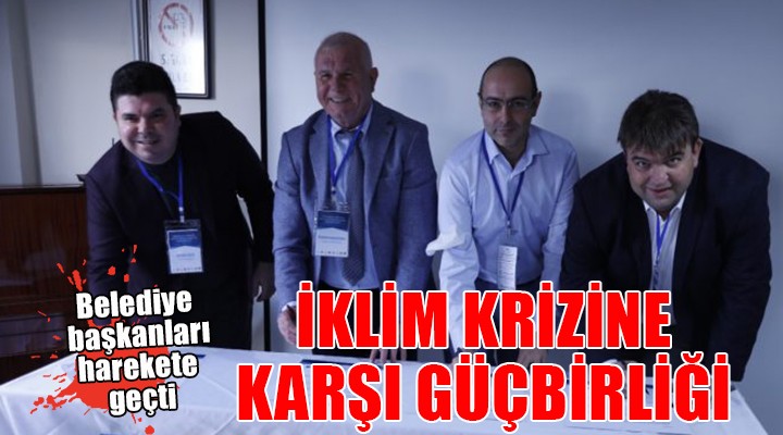 İzmir de iklim krizine karşı güçbirliği