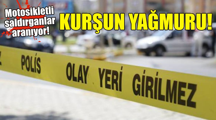 İzmir de iş yerine kurşun yağmuru: 3 yaralı!