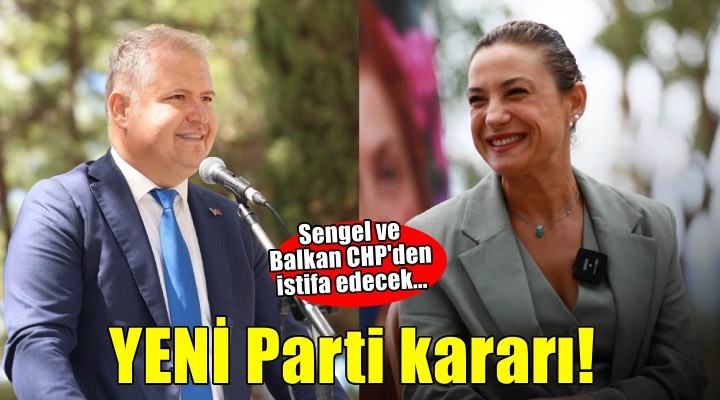 İzmir'de istifa rüzgarı sürüyor... 2 belediye başkanı YENİ Parti'ye geçecek!