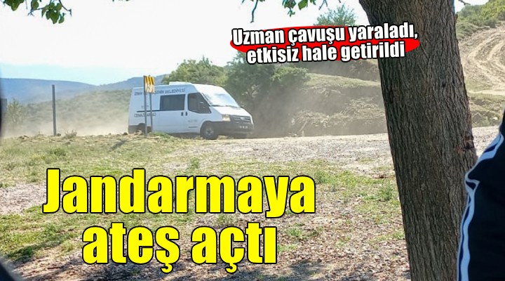 İzmir de jandarmaya ateş açan zanlı etkisiz hale getirildi