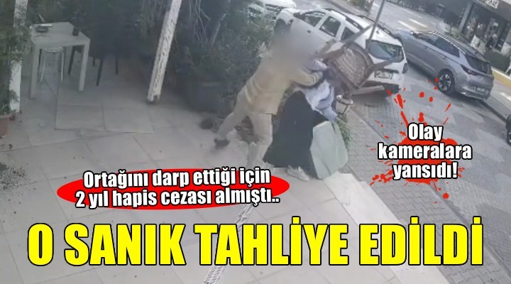 İzmir'de kadın ortağını çiçek tartışmasında darbeden sanığa hapis cezası!