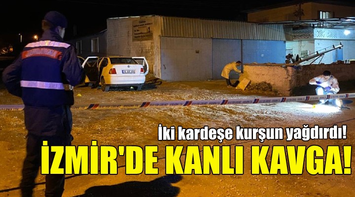 İzmir de kanlı kavga!