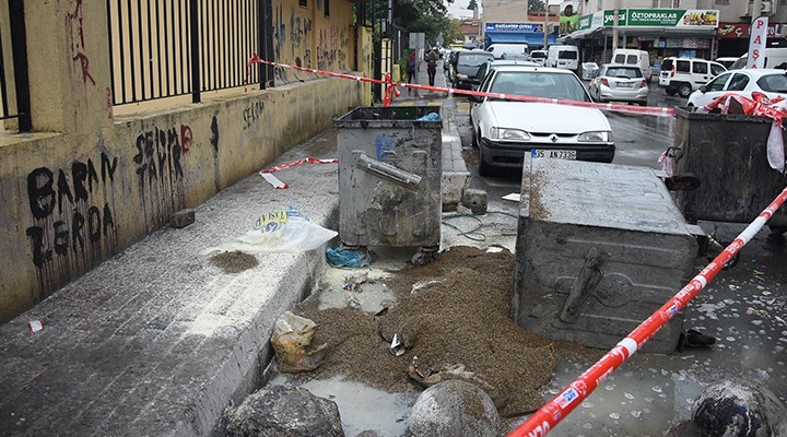 İzmir de, kimyasal madde yangını korkuttu