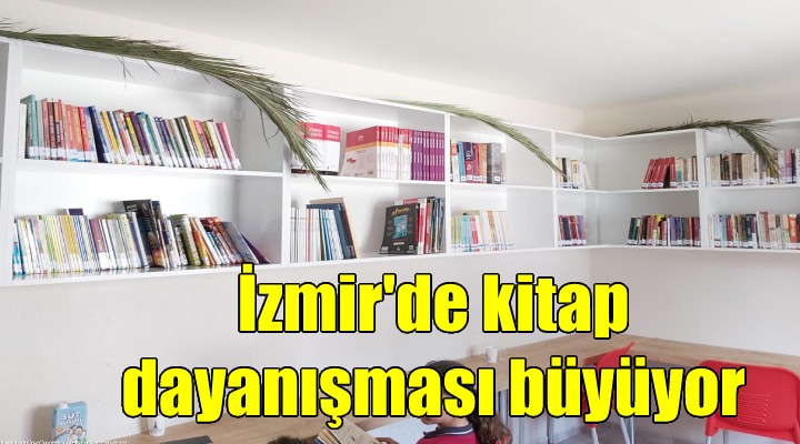 İzmir de kitap kampanyası büyüyor