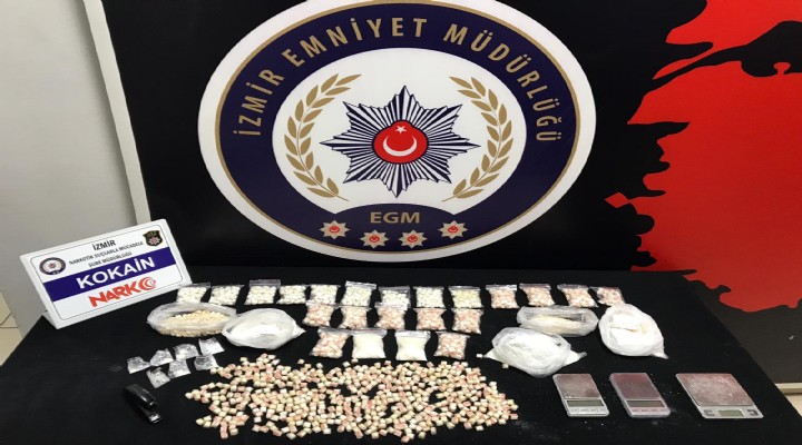 İzmir de kokain operasyonu