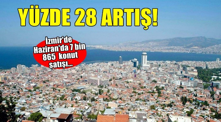 İzmir'de konut satışları yüzde 28 arttı