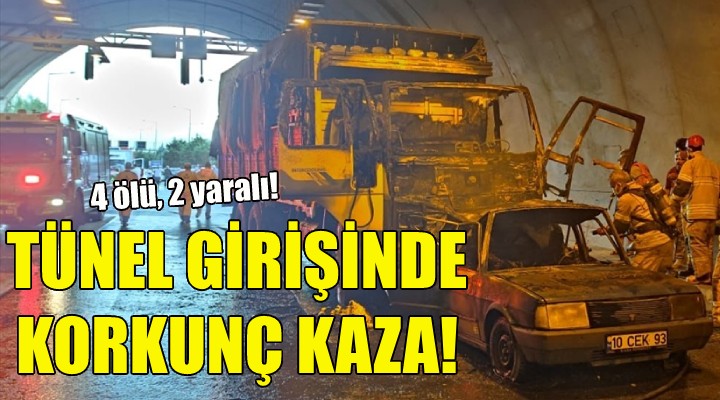 İzmir de korkunç kaza... 4 ölü, 2 yaralı