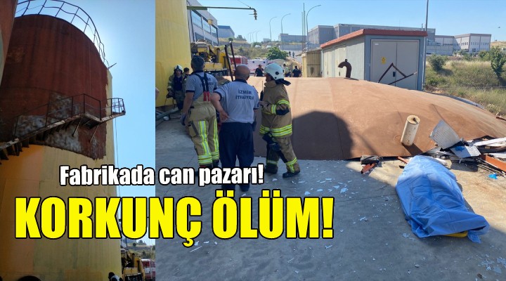 İzmir de korkunç ölüm!