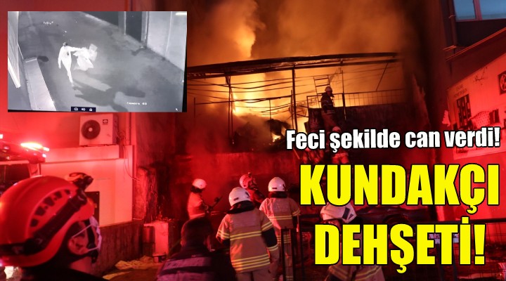 İzmir de kundakçı dehşeti!