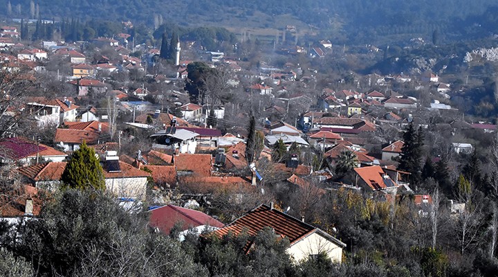 İzmir de mermer ocağına tepki...