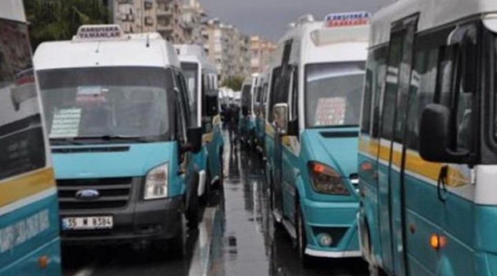 İzmir de minibüs biniş ücretlerine zam!