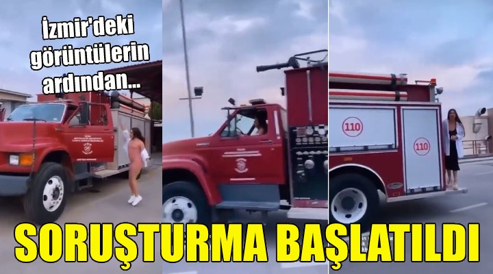 İzmir de o görüntülere soruşturma!