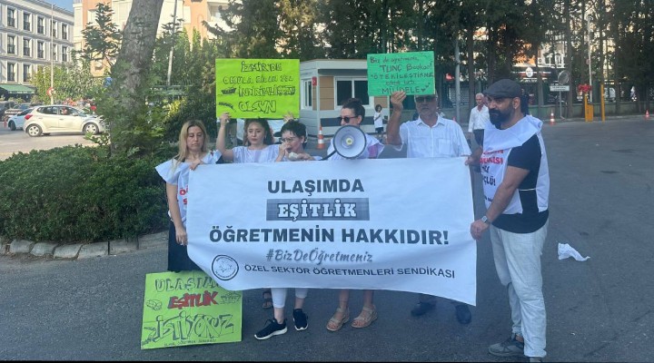 İzmir de öğretmenler ulaşım hakkı mücadelesini kazandı!