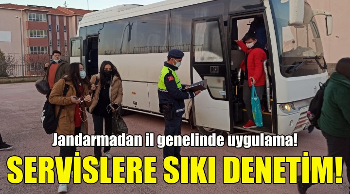 İzmir de okul servislerine sıkı denetim!