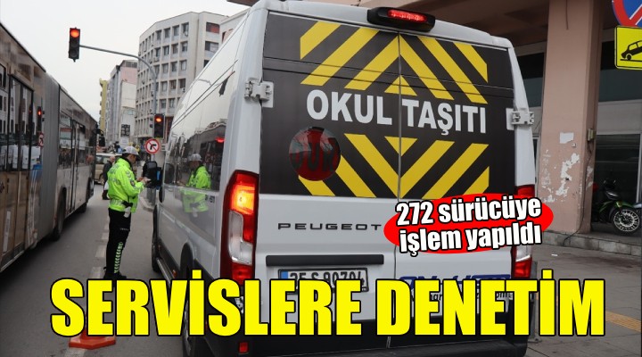 İzmir de okul servislerine yönelik denetim